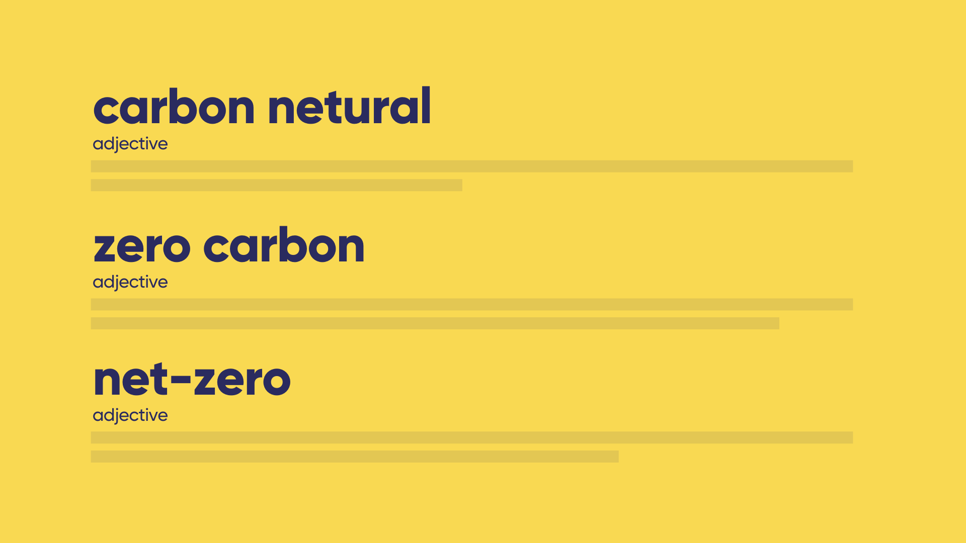 what's the difference between carbon neutral zero carbon and net-zero?